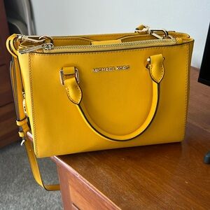 Michael Kors yellow purse